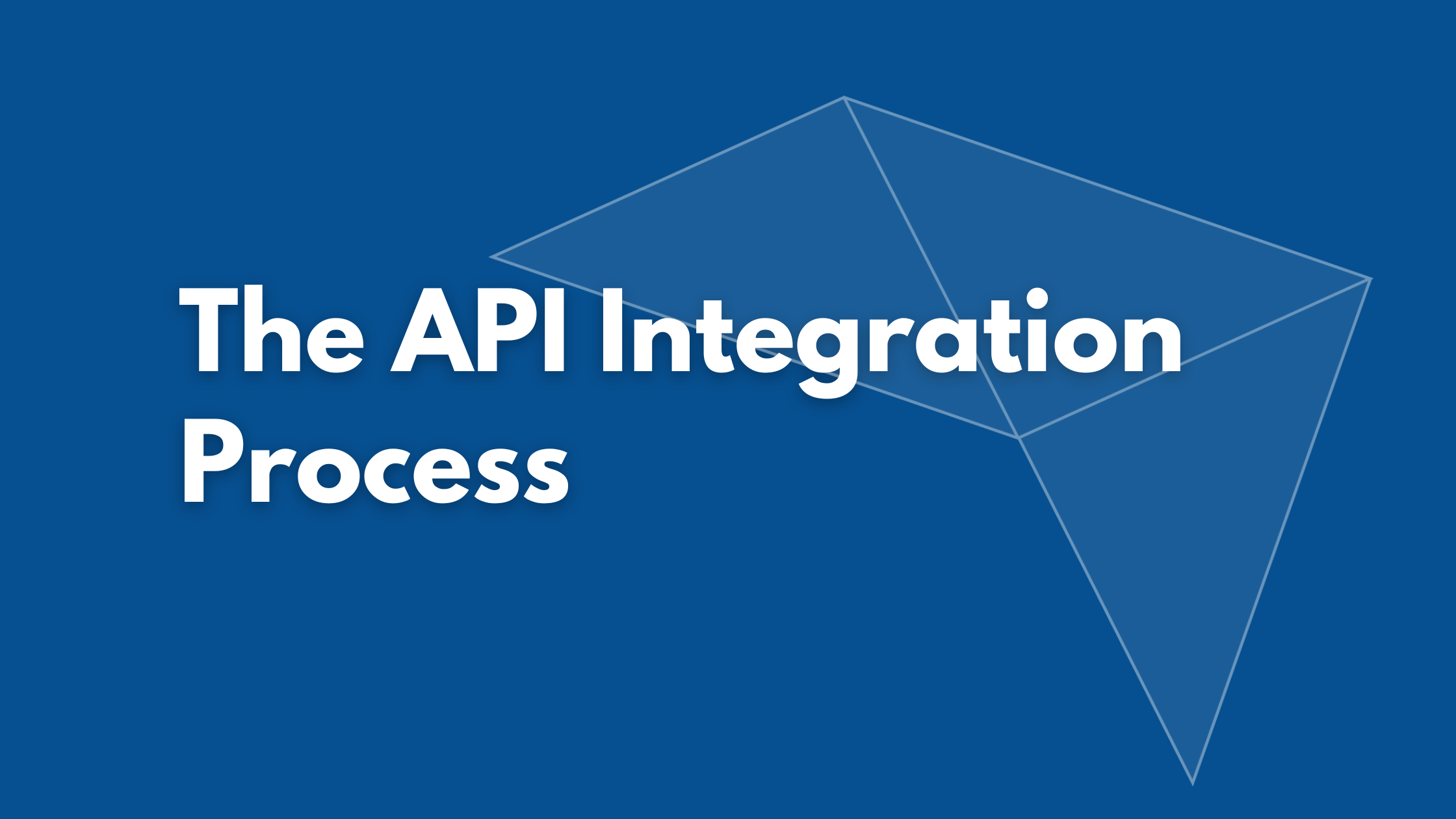 api integration process
