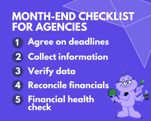 Month-End Checklist for Agencies