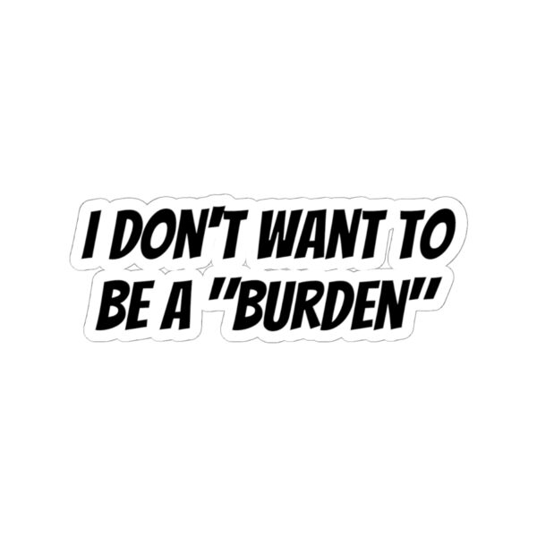 Burden sticker - Image 4
