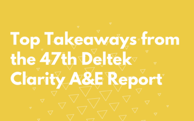 Top Takeaways from the 47th Deltek Clarity A&E Report