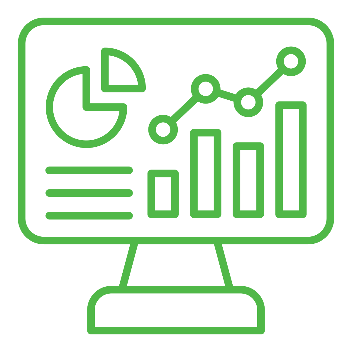 managed accounting -dashboards