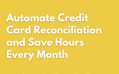 Automate Credit Card Reconciliation in Deltek Vantagepoint and Save Hours Every Month